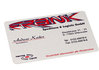 Aluminium Business cards