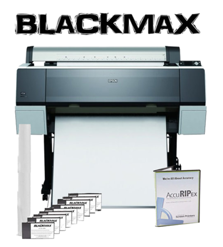 Ensemble complet Epson 9890  Blackmax pour la fabrication des films