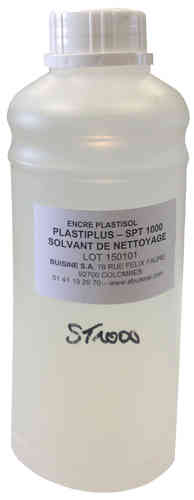 Cleaner SPT 1000 for plastisol ink