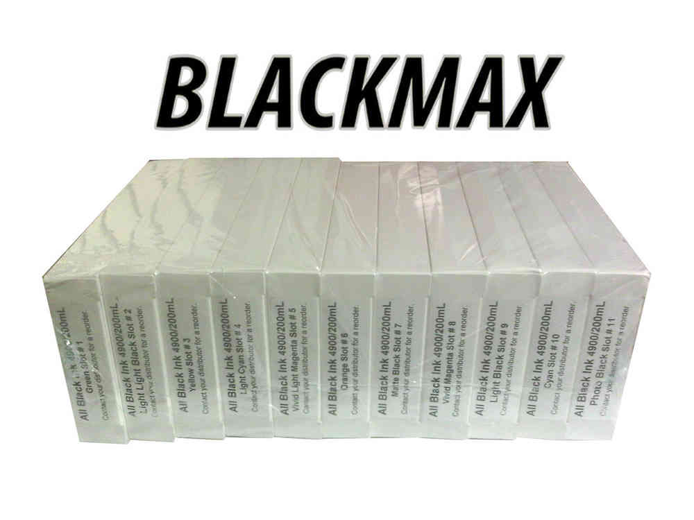 Dye Ink Blackmax for Epson 4900