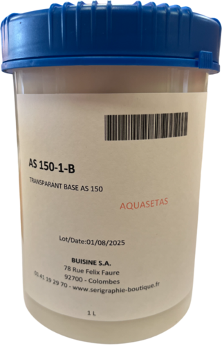 AQUASET : Water based ink for Paper and Cardboard