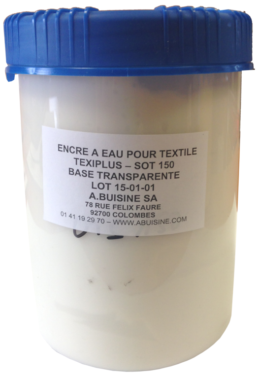 TEXIPLUS : Encre à eau pour Tee-Shirt