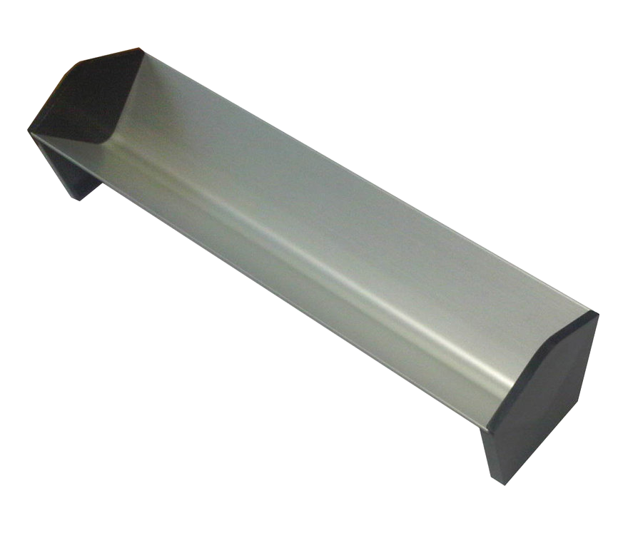 Raclette creuse en aluminium