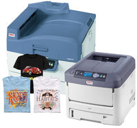 White toner printer Oki