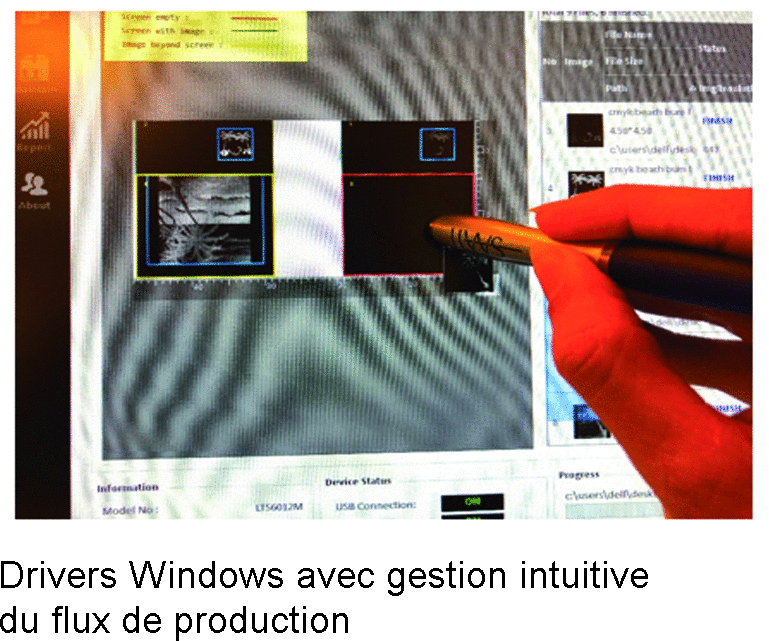 Laser to screen exposure LTS 6080 - A.BUISINE