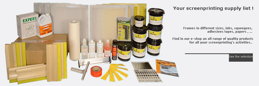 screen printing supplies